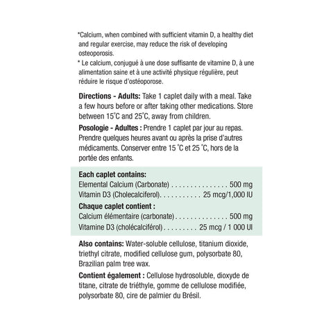 6116_Calcium & Vitamin D3_NFP_BI