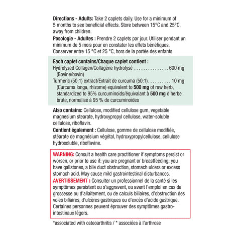 9090_collagen turmeric_nutritional panel