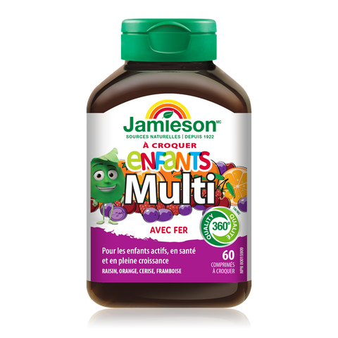 7877_Jamieosn Chewable Multi for Kids_Bottle_FR